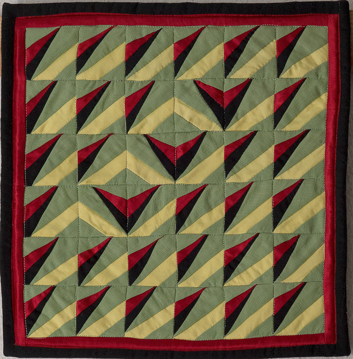 Schwalben im Flug - Miniquilt